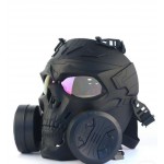 Маска защитная Skull Anti-Bio Style М10 BK (с вентиляторами) черная